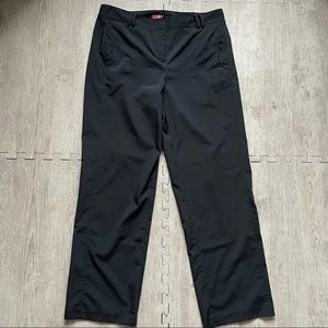 IZOD PFX Golf Pants Women’s 12 Black Lightweight